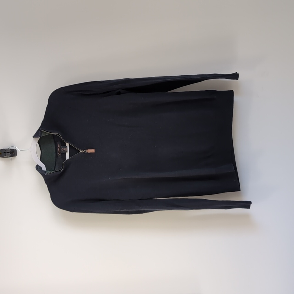 Lachlan - Men's Navy Quarter Zip